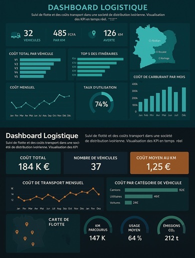 Dashboard Logistique