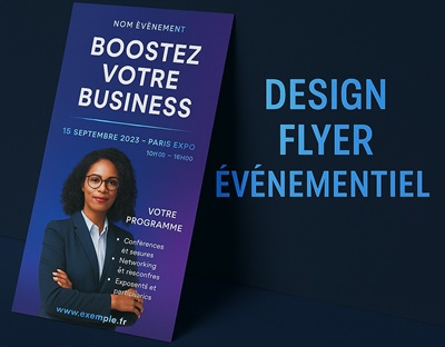 Design flyer événement