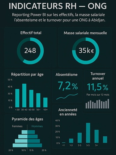 Tableau de bord RH